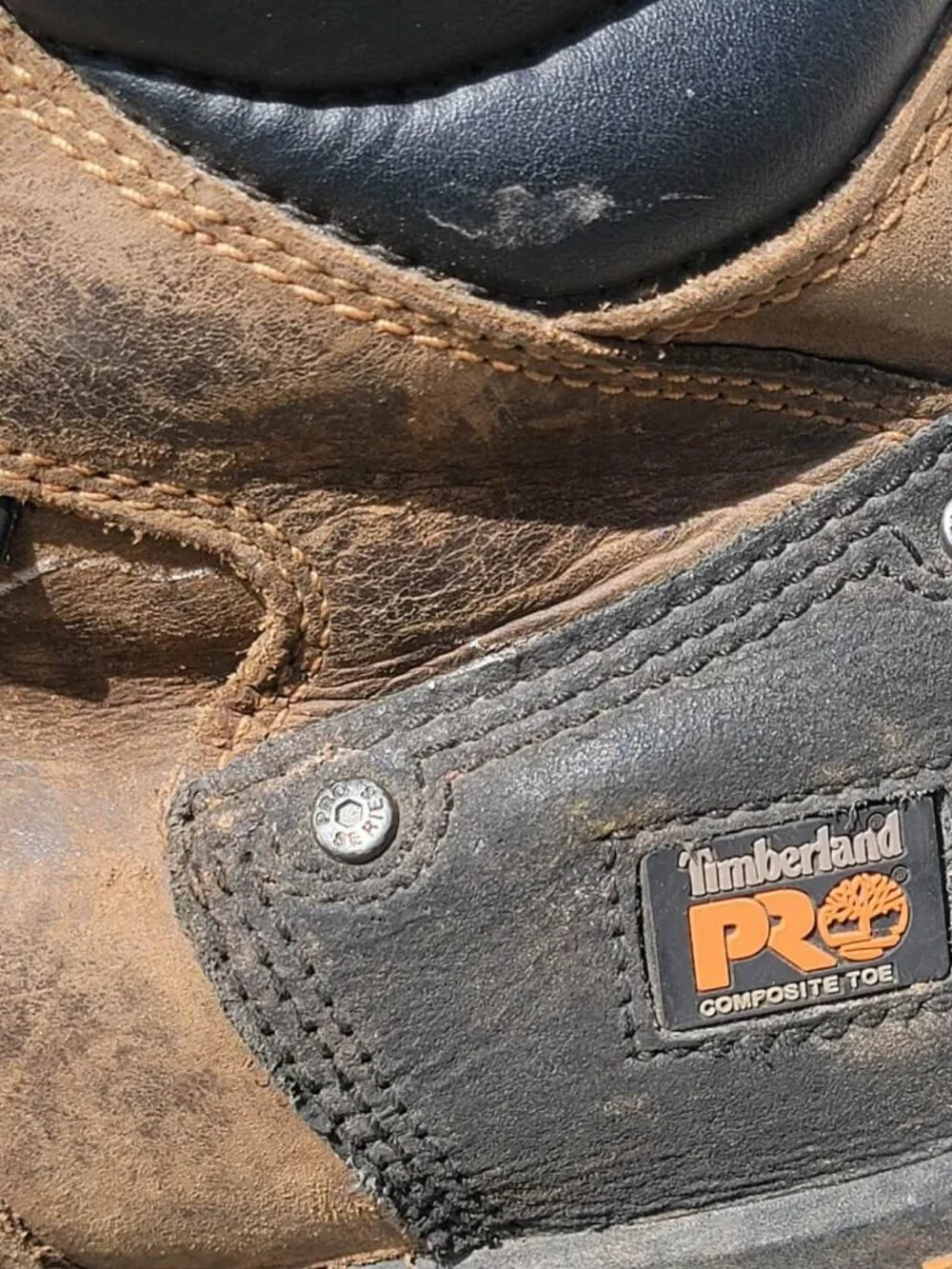 Timberland PRO Men's Sz 12, Composite Toe Waterproof Work Boots, 6 in.